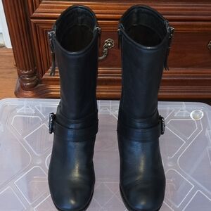 Vince Camuto Black Heeled Boots